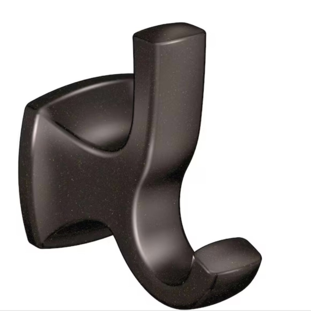 MOEN - Voss Double Robe Hook in Oil Rubbed Bronze - New in box YB51030RB